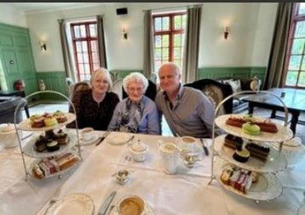 Ruby with her son and daughter