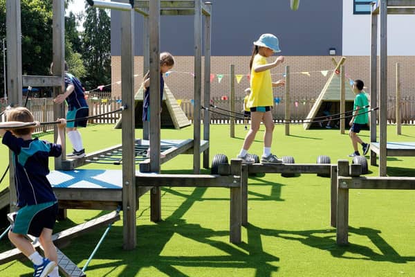 Local primary school receives cash boost from local businesses to improve outdoor facilities