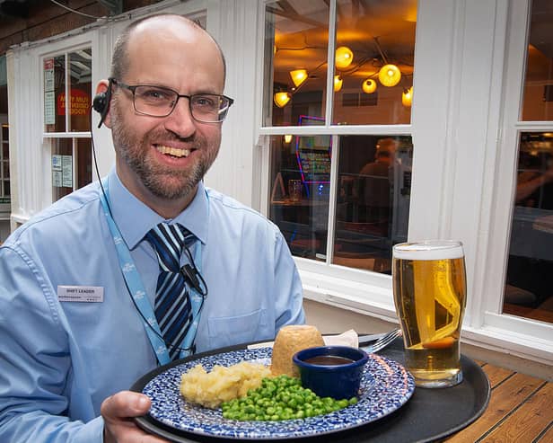 Wetherspoon pubs are reducing prices by 7.5 per cent as part of its annual Tax Equality Day event. Picture by Martin Humby