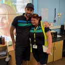 Ricky Clark, Controller and Emma-Jane Wyse, Bus Driver