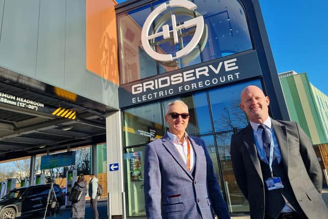 Local businessmen Nick Broom and Kevin O'Reilly were impressed with the facility. Picture: Mark Dunford/SussexWorld