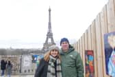 Wife Phillipa and John Starns