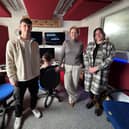 Police & Crime Commissioner Lisa Townsend (centre) with project worker Jamie Linney and service manager Katy Bumstead. Picture contributed