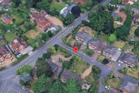 Police were called to Pembroke Road at the junction with Pembroke Gardens following a report of a collision between a lorry and a pedestrian. Picture courtesy of Google