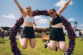 Festival goers at Wellnergy Festival, powered by YuLife