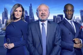 The Apprentice: Baroness Karren Brady, Lord Alan Sugar, Tim Campbell: Picture: Naked, Ray Burmiston