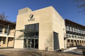 Surrey County Council headquarters. Credit: Emily Coady-Stemp