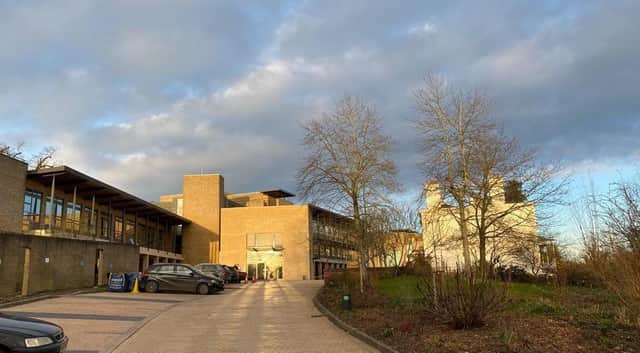 New Surrey County Council HQ, Woodhatch Place on Cockshot Hill, Reigate. Credit Surrey County Council