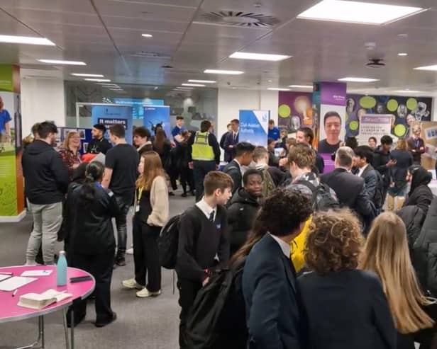 The Apprenticeship Careers Day at London Gatwick. Picture: Mark Dunford/SussexWorld