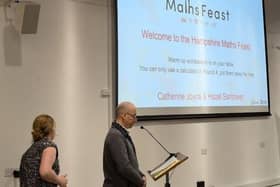 Peter Beard, a maths lecturer at Alton College, introduces the AMSP Maths Feast.