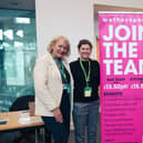 Employers from brands such as Wizz Air, SSP and JD Wetherspoons spoke to prospective candidates at the jobs fair about roles in hospitality, baggage handling and security on 15 February at Croydon College. Picture: London Gatwick