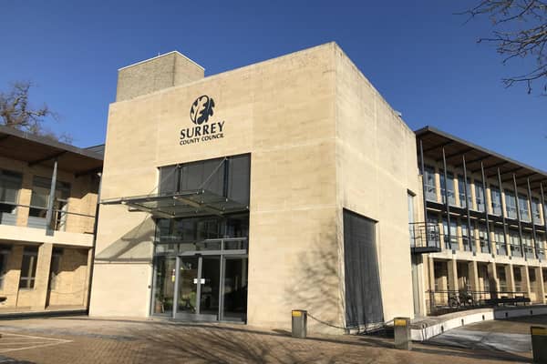Surrey County Council headquarters. Credit: Emily Coady-Stemp