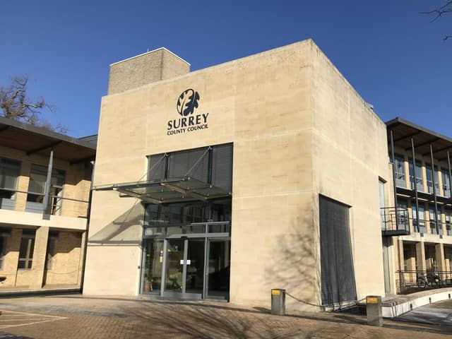 Surrey County Council headquarters. Credit: Emily Coady-Stemp